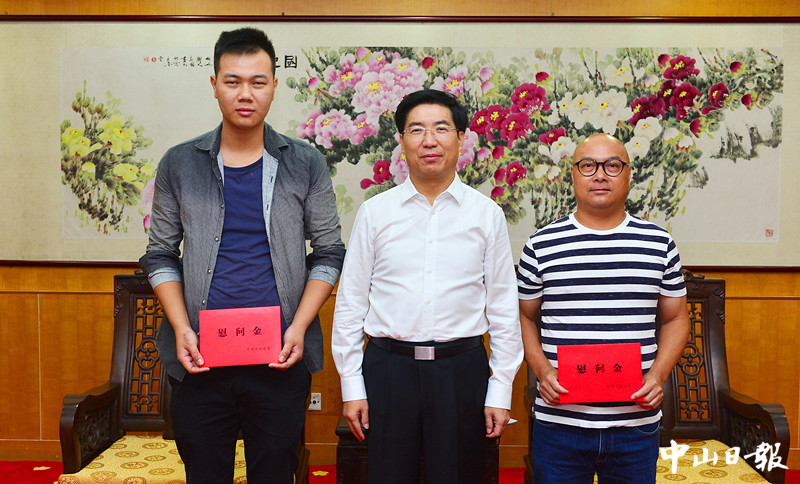 学习身边榜样!赖泽华会见程泽安,郭沛楚两位见义勇为群众