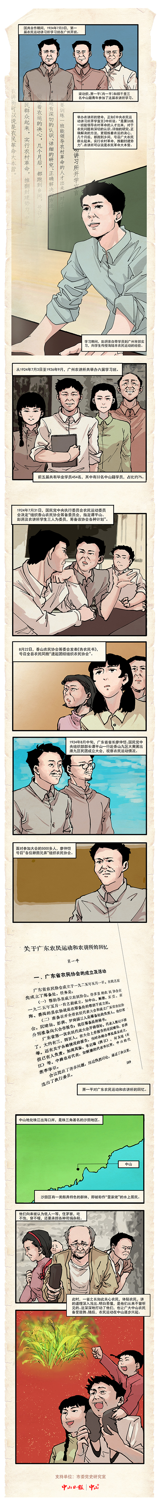 条漫后期 中山党史条漫后期2条