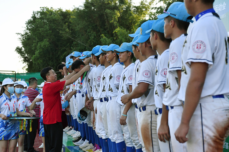 中山棒球队获省运会棒球项目亚军