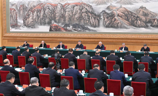12月2日，中共中央总书记、国家主席、中央军委主席习近平在北京出席第四次“一带一路”建设工作座谈会并发表重要讲话。新华社记者 岳月伟 摄