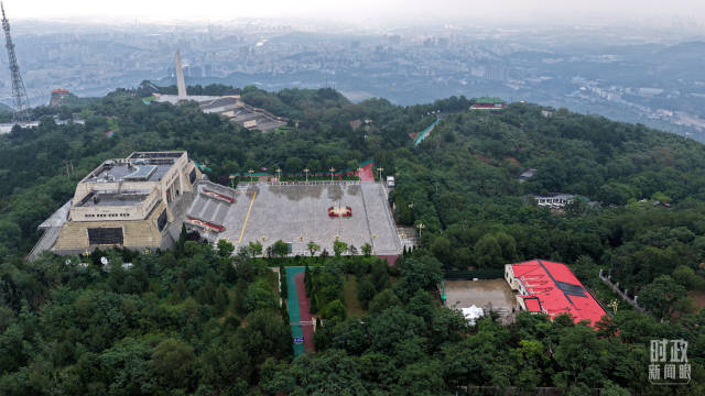△狮脑山。（总台央视记者范凯拍摄）