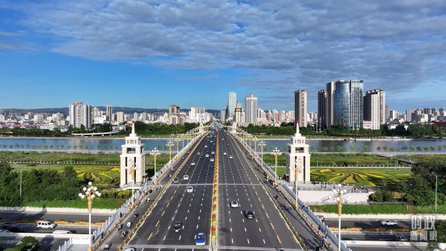 △太原市。（总台记者朱锐峰拍摄）