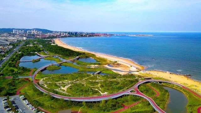 山东日照市阳光海岸绿道
