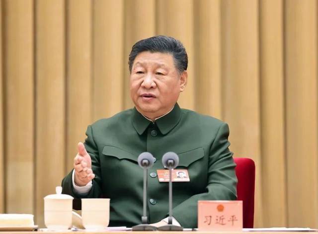 △2025年3月7日，习近平总书记出席十四届全国人大三次会议解放军和武警部队代表团全体会议并发表重要讲话。