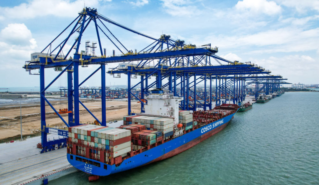 △海南洋浦国际集装箱码头