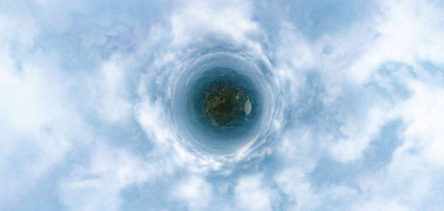 这是2026年1月16日拍摄的“中国天眼”（维护保养期间无人机全景拍摄）。新华社记者 欧东衢 摄