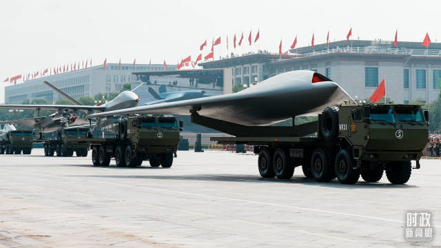 △九三阅兵式。（总台记者李晋拍摄）