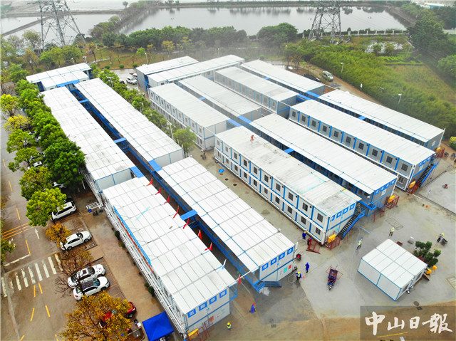 影像中山4丨15天完工的火神山医院