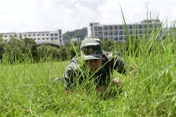 中山95后退役士兵郑梓豪:当兵就当能打仗的兵