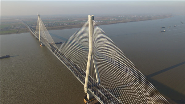 安徽望东长江大桥获得中国专利优秀奖.记者 黎旭升  摄
