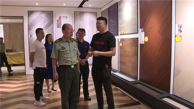 中山军分区司令员李云涛到港口调研