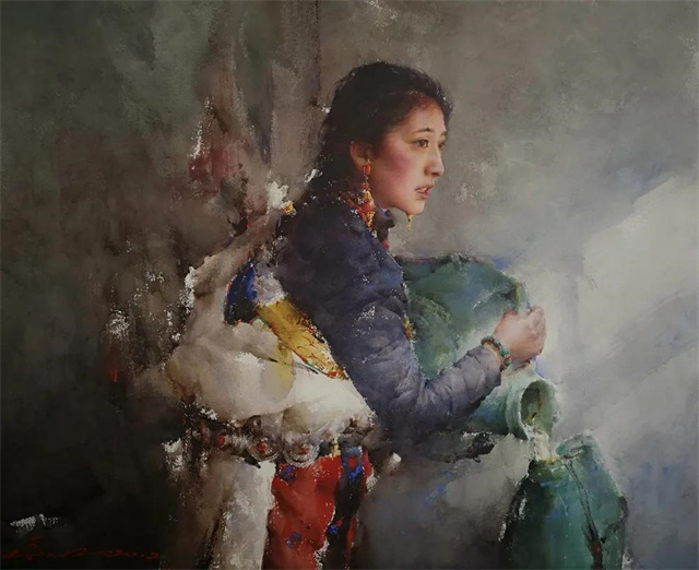 看· 展丨水彩画笔循光而至，阐释少数民族生命个体的温暖与深沉