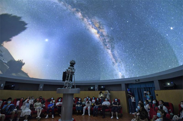 2022年民生实事中山市气象局天文馆天象厅落成