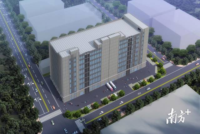 中山市高和电器有限公司工业项目效果图。