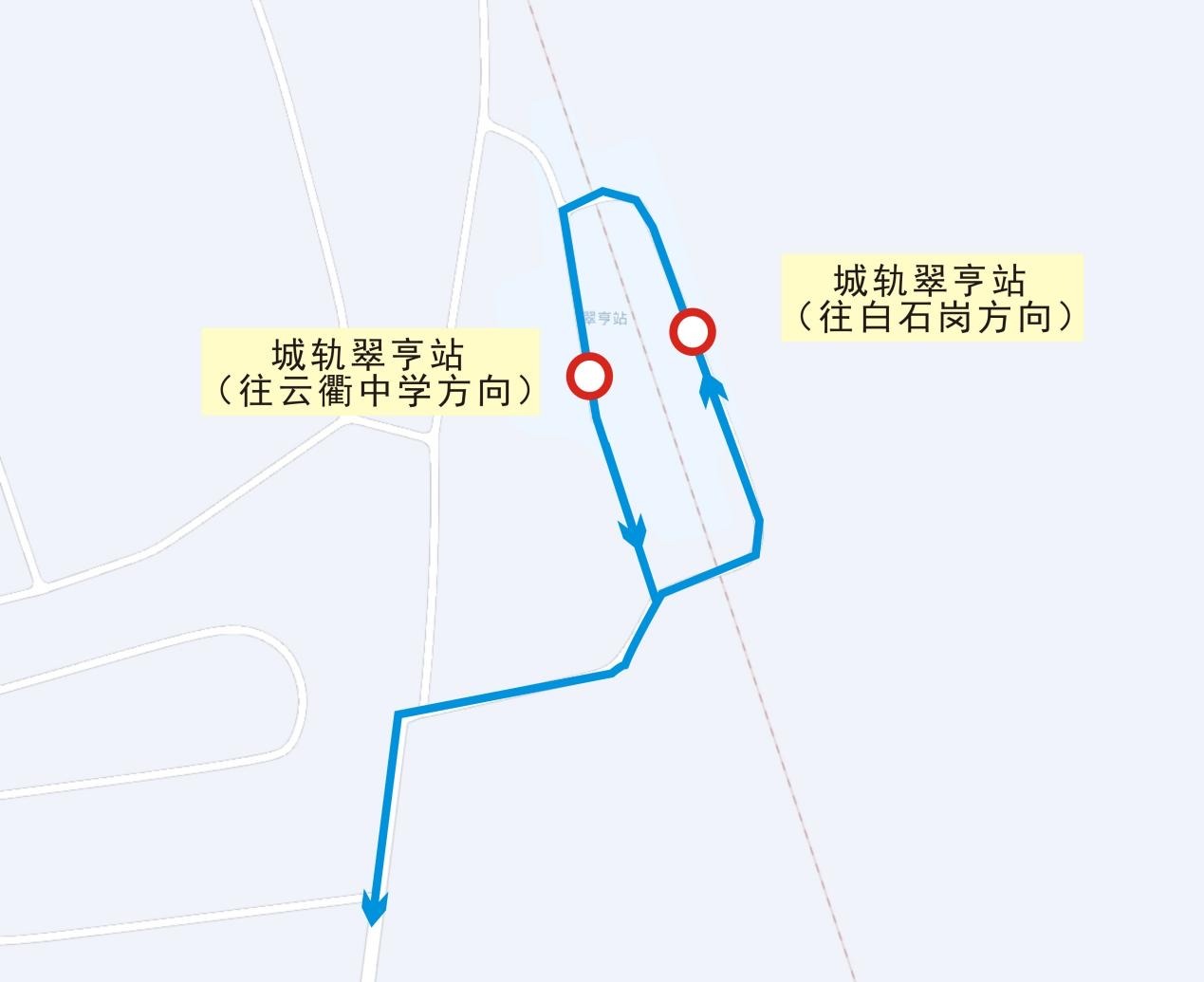 “城轨翠亨站”接驳公交将于10日开通