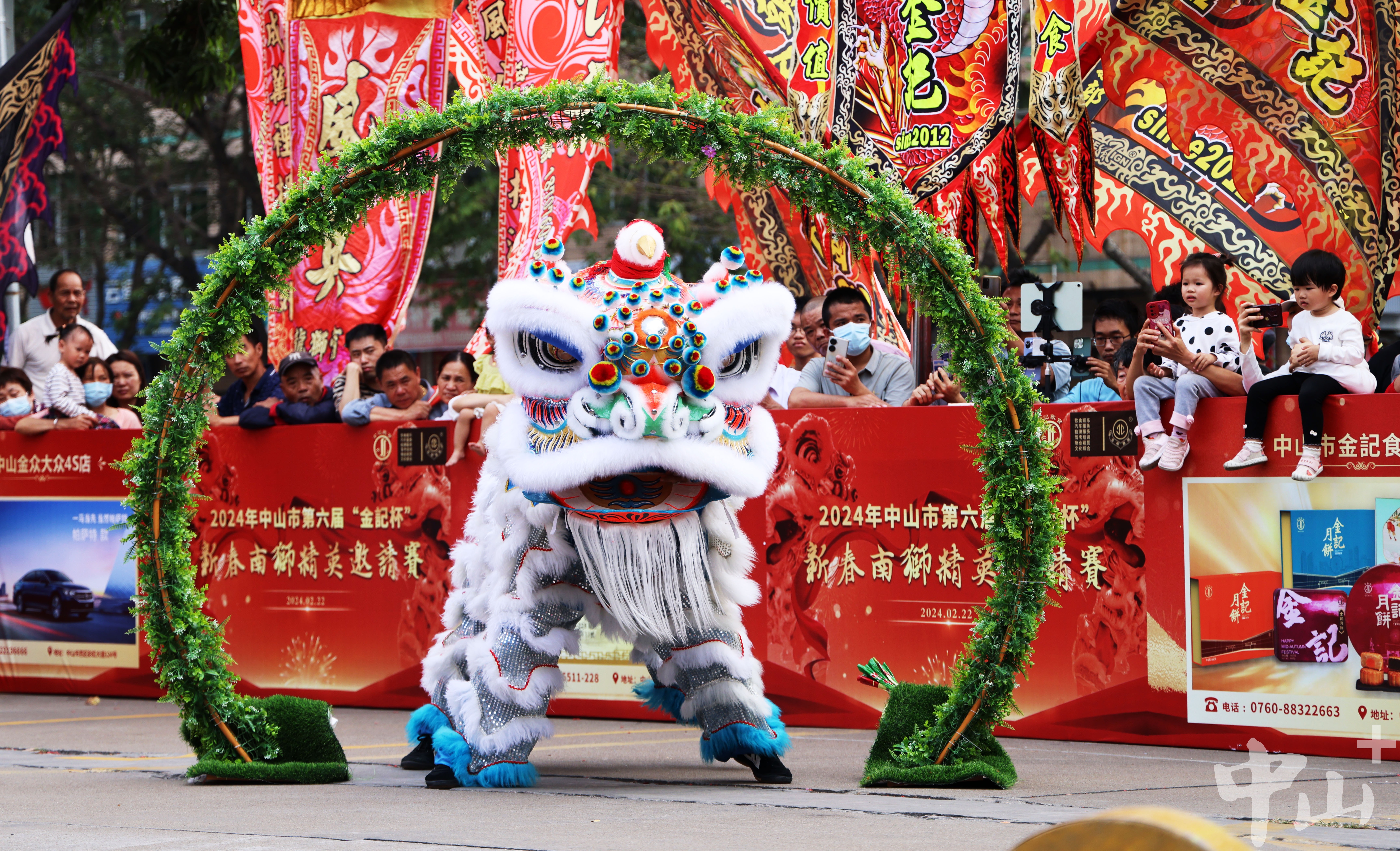 南狮竞赛场地图片